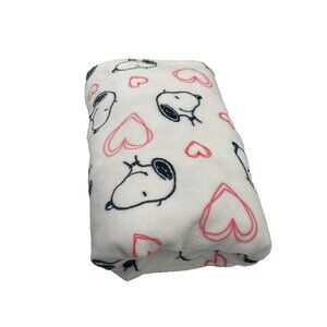 Berkshire Blanket & Home Co Peanuts Gang Valentine's Plush Throw Blanket 60"x70"